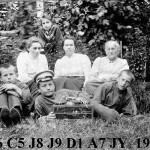 A family in Gorodishche, Ukraine, circa 1900