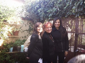 L-R:  Andra Hoffman, Norma Ramirez, Cindy Montanez
