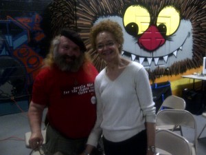 L: Jan B. Tucker; R: Kathy Cleaver